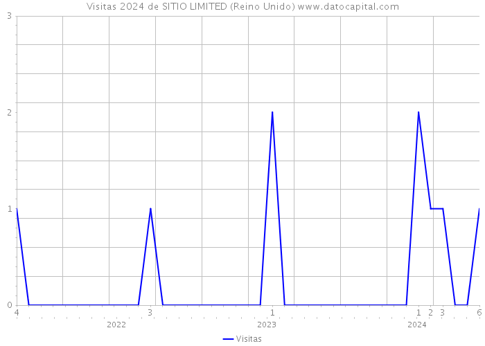 Visitas 2024 de SITIO LIMITED (Reino Unido) 