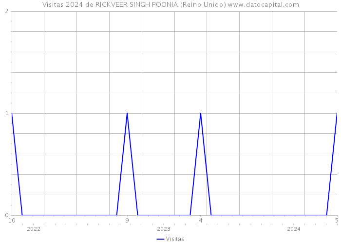 Visitas 2024 de RICKVEER SINGH POONIA (Reino Unido) 