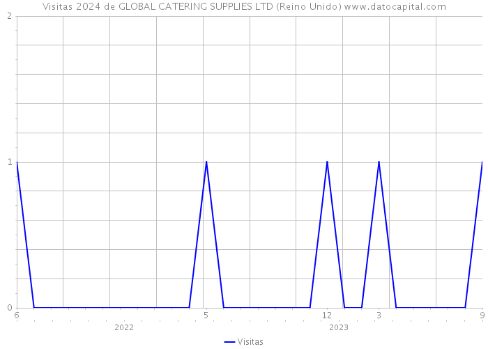 Visitas 2024 de GLOBAL CATERING SUPPLIES LTD (Reino Unido) 
