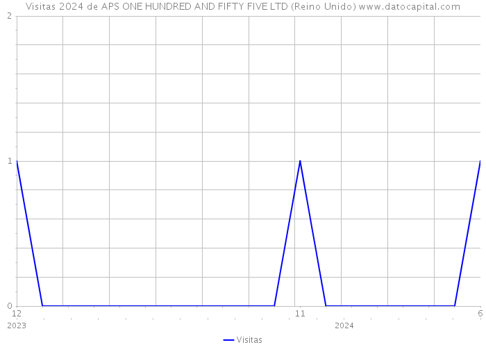 Visitas 2024 de APS ONE HUNDRED AND FIFTY FIVE LTD (Reino Unido) 