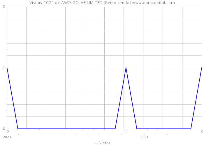 Visitas 2024 de AWO-SOLVE LIMITED (Reino Unido) 