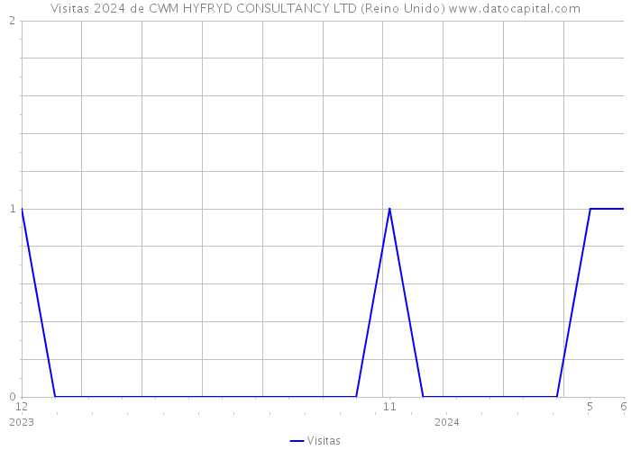 Visitas 2024 de CWM HYFRYD CONSULTANCY LTD (Reino Unido) 