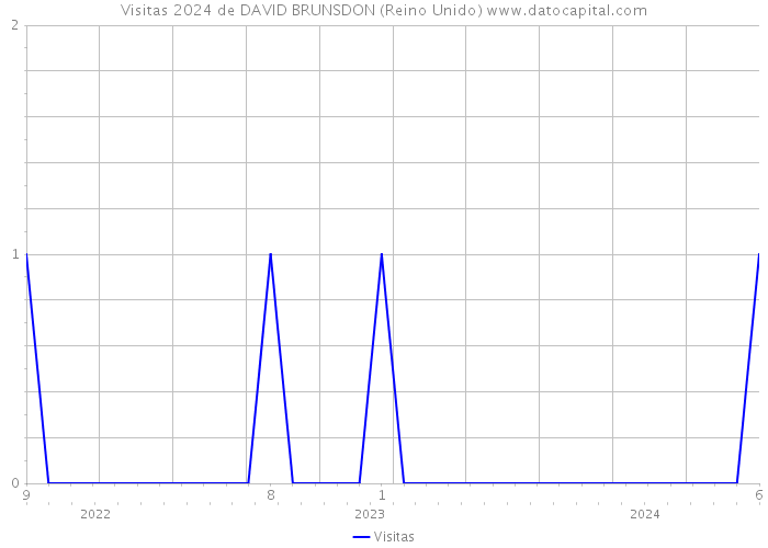 Visitas 2024 de DAVID BRUNSDON (Reino Unido) 