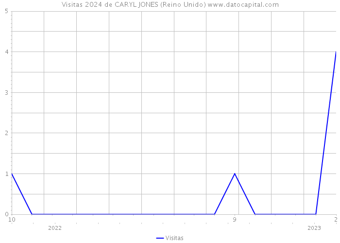 Visitas 2024 de CARYL JONES (Reino Unido) 