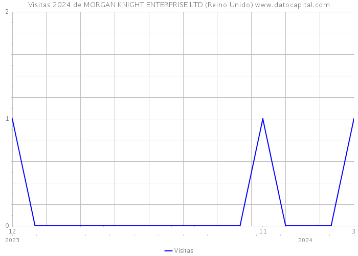 Visitas 2024 de MORGAN KNIGHT ENTERPRISE LTD (Reino Unido) 