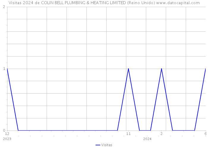 Visitas 2024 de COLIN BELL PLUMBING & HEATING LIMITED (Reino Unido) 