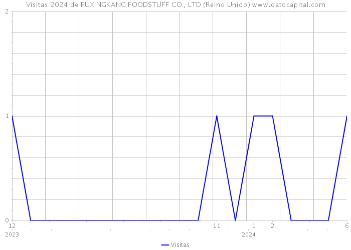 Visitas 2024 de FUXINGKANG FOODSTUFF CO., LTD (Reino Unido) 