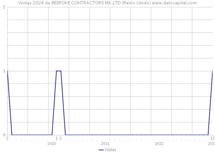 Visitas 2024 de BESPOKE CONTRACTORS MK LTD (Reino Unido) 