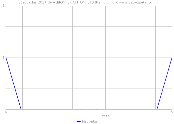 Búsquedas 2024 de ALBION (BRIGHTON) LTD (Reino Unido) 