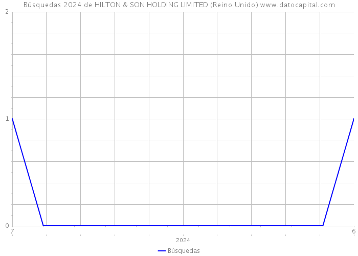 Búsquedas 2024 de HILTON & SON HOLDING LIMITED (Reino Unido) 