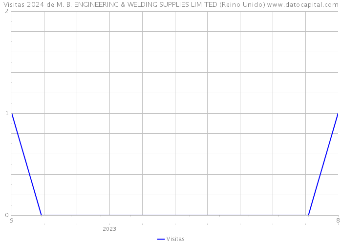 Visitas 2024 de M. B. ENGINEERING & WELDING SUPPLIES LIMITED (Reino Unido) 