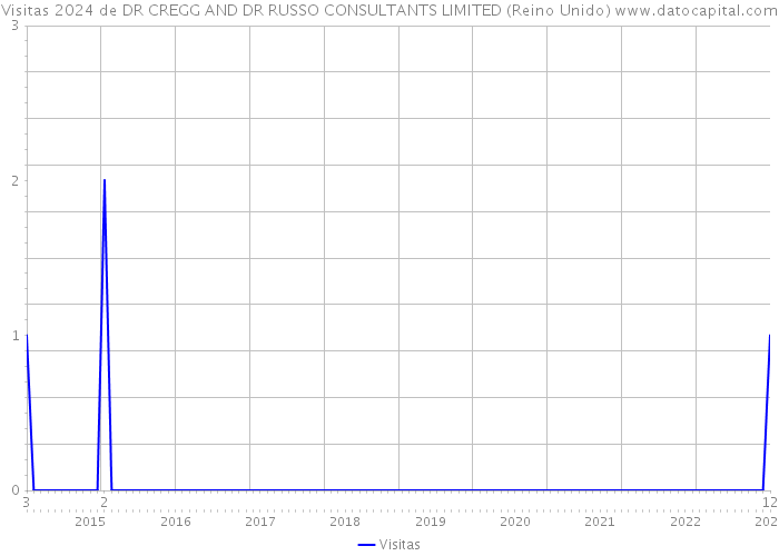 Visitas 2024 de DR CREGG AND DR RUSSO CONSULTANTS LIMITED (Reino Unido) 