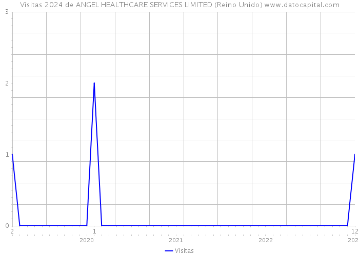 Visitas 2024 de ANGEL HEALTHCARE SERVICES LIMITED (Reino Unido) 