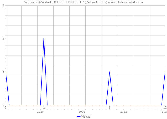 Visitas 2024 de DUCHESS HOUSE LLP (Reino Unido) 