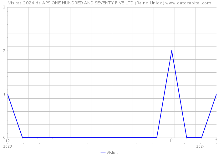 Visitas 2024 de APS ONE HUNDRED AND SEVENTY FIVE LTD (Reino Unido) 