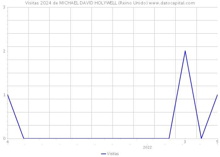 Visitas 2024 de MICHAEL DAVID HOLYWELL (Reino Unido) 