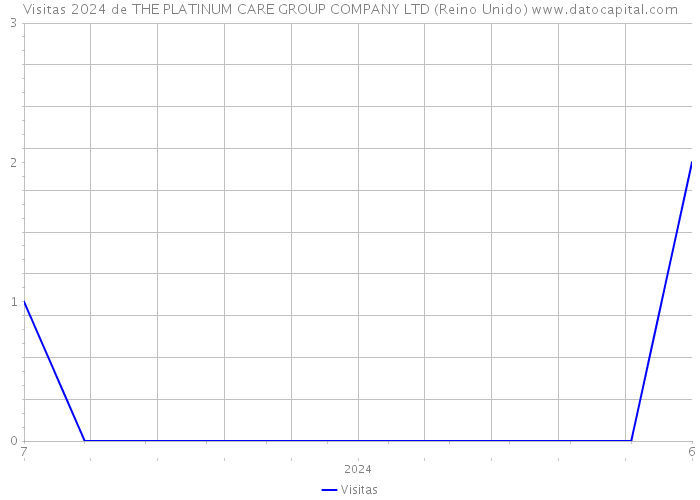 Visitas 2024 de THE PLATINUM CARE GROUP COMPANY LTD (Reino Unido) 