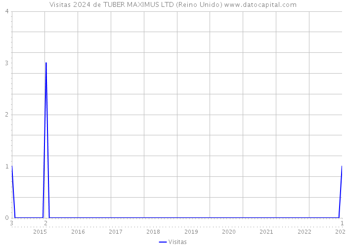 Visitas 2024 de TUBER MAXIMUS LTD (Reino Unido) 