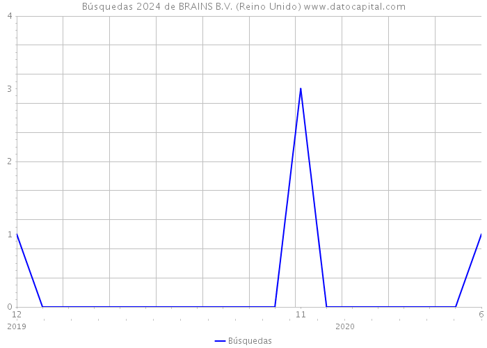 Búsquedas 2024 de BRAINS B.V. (Reino Unido) 