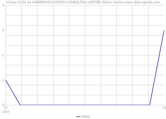 Visitas 2024 de ANDREW DICKINSON CONSULTING LIMITED (Reino Unido) 