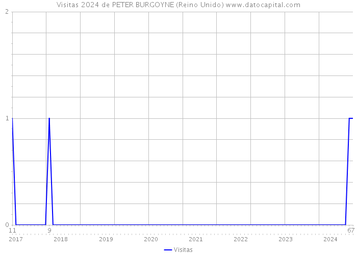 Visitas 2024 de PETER BURGOYNE (Reino Unido) 