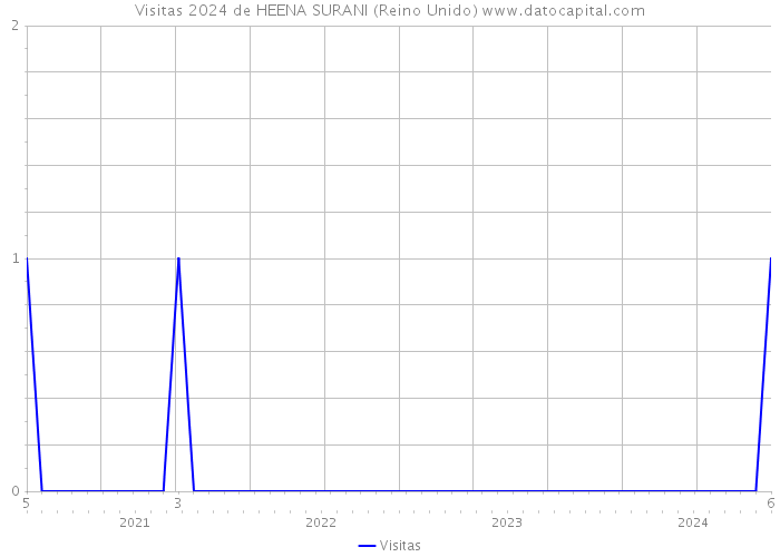 Visitas 2024 de HEENA SURANI (Reino Unido) 