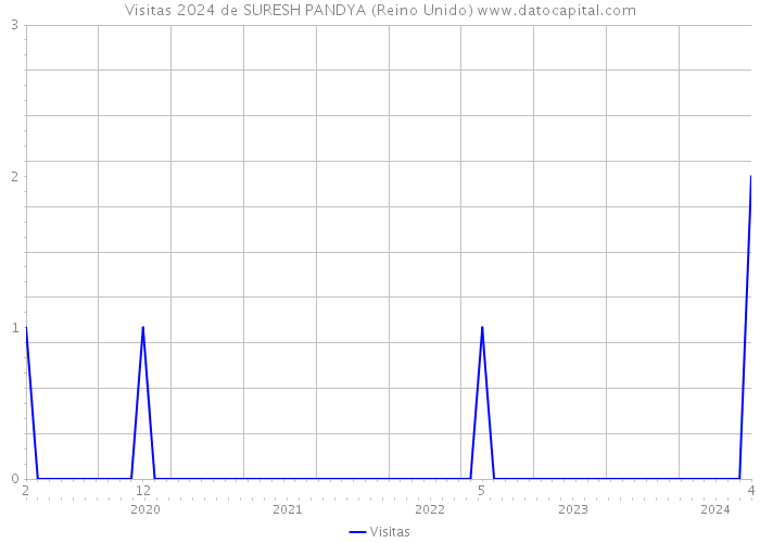 Visitas 2024 de SURESH PANDYA (Reino Unido) 