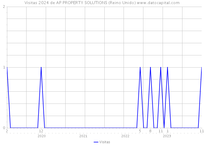 Visitas 2024 de AP PROPERTY SOLUTIONS (Reino Unido) 