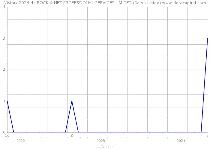 Visitas 2024 de ROCK & NET PROFESSIONAL SERVICES LIMITED (Reino Unido) 