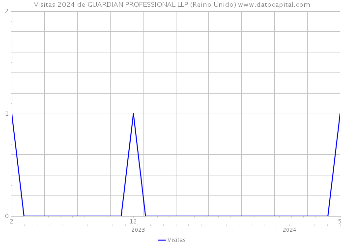 Visitas 2024 de GUARDIAN PROFESSIONAL LLP (Reino Unido) 