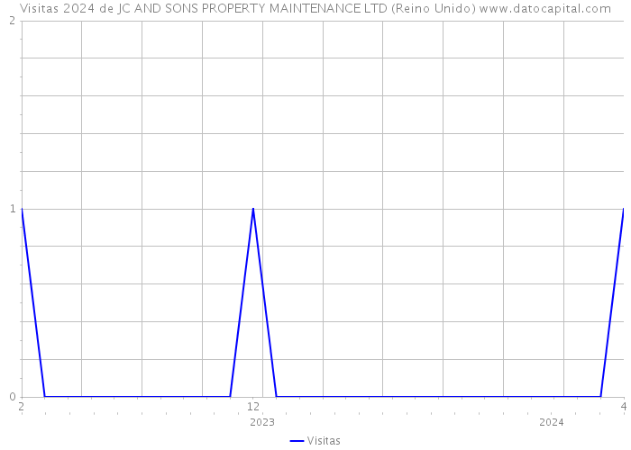 Visitas 2024 de JC AND SONS PROPERTY MAINTENANCE LTD (Reino Unido) 