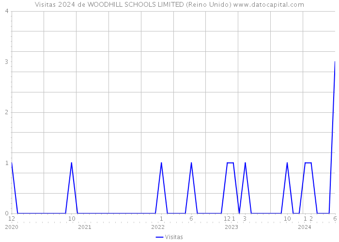 Visitas 2024 de WOODHILL SCHOOLS LIMITED (Reino Unido) 