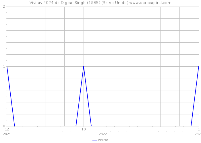 Visitas 2024 de Digpal Singh (1985) (Reino Unido) 