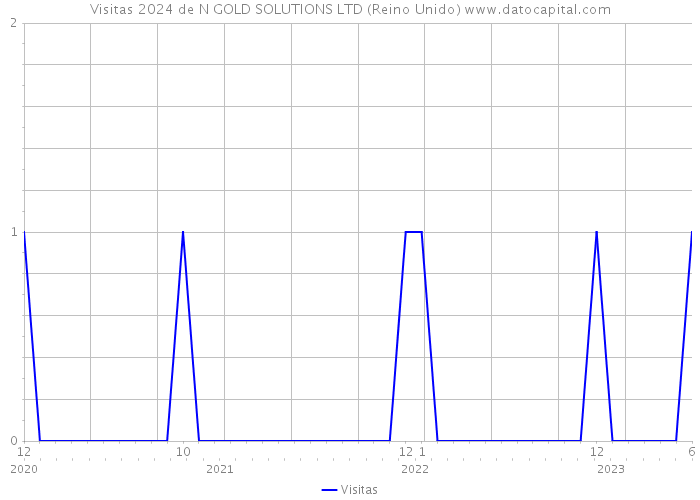 Visitas 2024 de N GOLD SOLUTIONS LTD (Reino Unido) 