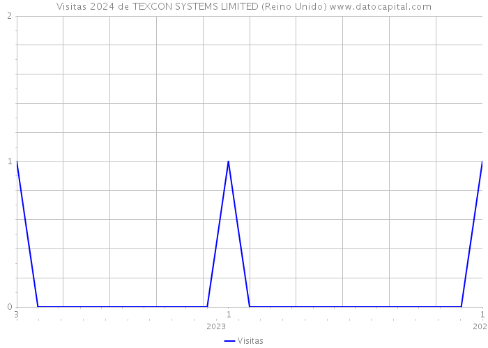 Visitas 2024 de TEXCON SYSTEMS LIMITED (Reino Unido) 