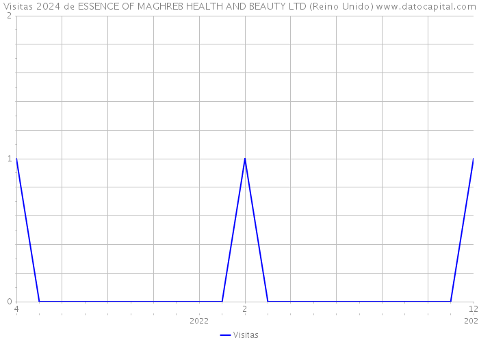 Visitas 2024 de ESSENCE OF MAGHREB HEALTH AND BEAUTY LTD (Reino Unido) 