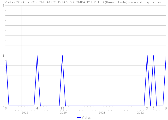 Visitas 2024 de ROSLYNS ACCOUNTANTS COMPANY LIMITED (Reino Unido) 