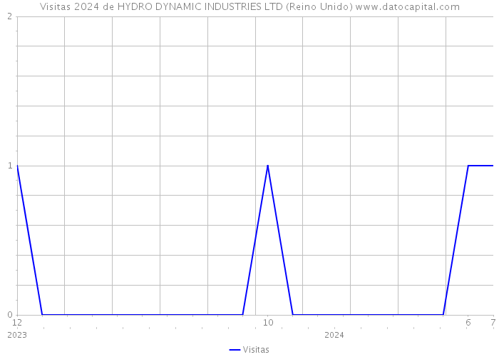 Visitas 2024 de HYDRO DYNAMIC INDUSTRIES LTD (Reino Unido) 