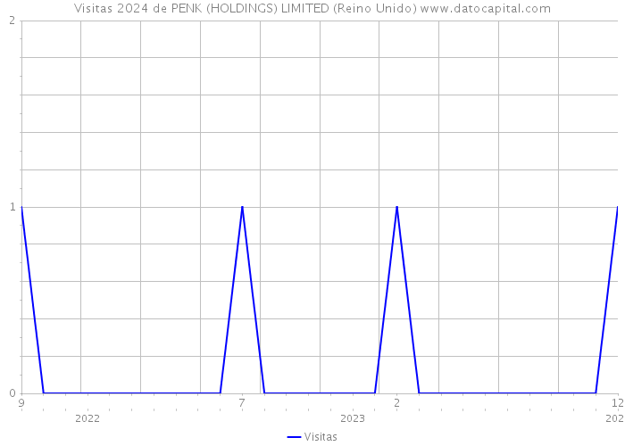 Visitas 2024 de PENK (HOLDINGS) LIMITED (Reino Unido) 