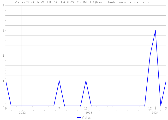 Visitas 2024 de WELLBEING LEADERS FORUM LTD (Reino Unido) 