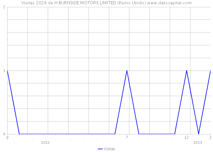 Visitas 2024 de H BURNSIDE MOTORS LIMITED (Reino Unido) 