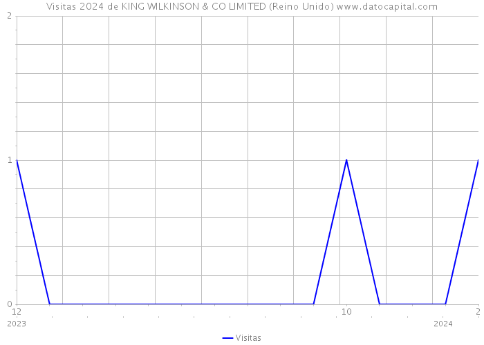 Visitas 2024 de KING WILKINSON & CO LIMITED (Reino Unido) 