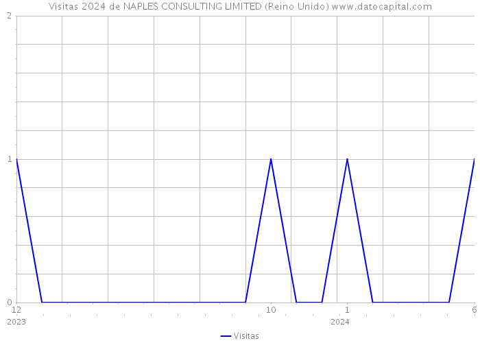 Visitas 2024 de NAPLES CONSULTING LIMITED (Reino Unido) 