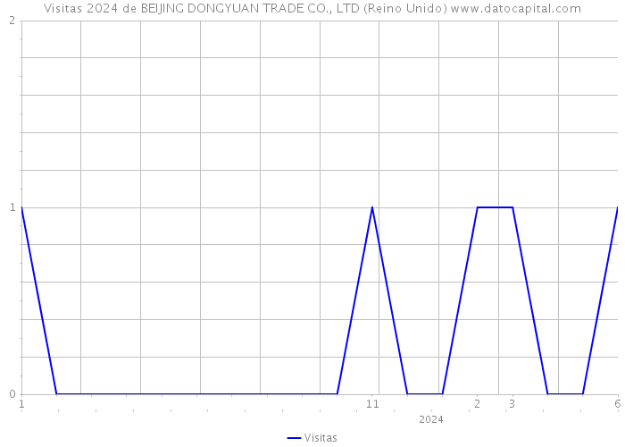 Visitas 2024 de BEIJING DONGYUAN TRADE CO., LTD (Reino Unido) 