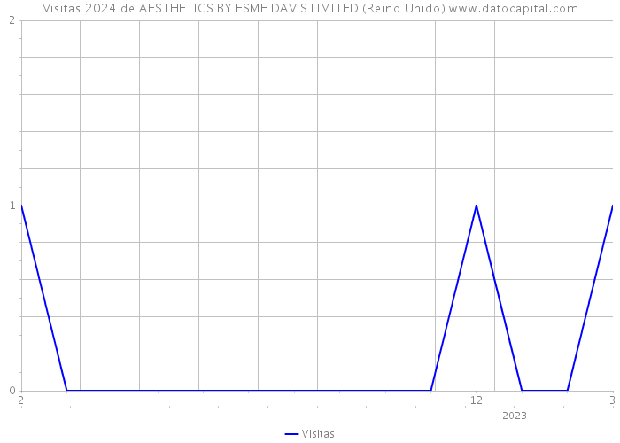 Visitas 2024 de AESTHETICS BY ESME DAVIS LIMITED (Reino Unido) 