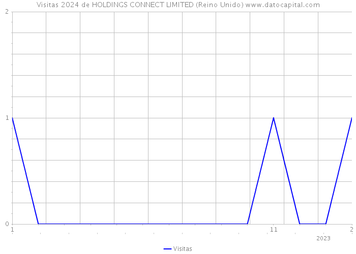 Visitas 2024 de HOLDINGS CONNECT LIMITED (Reino Unido) 