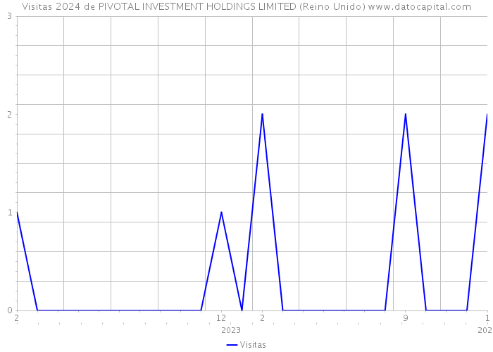 Visitas 2024 de PIVOTAL INVESTMENT HOLDINGS LIMITED (Reino Unido) 