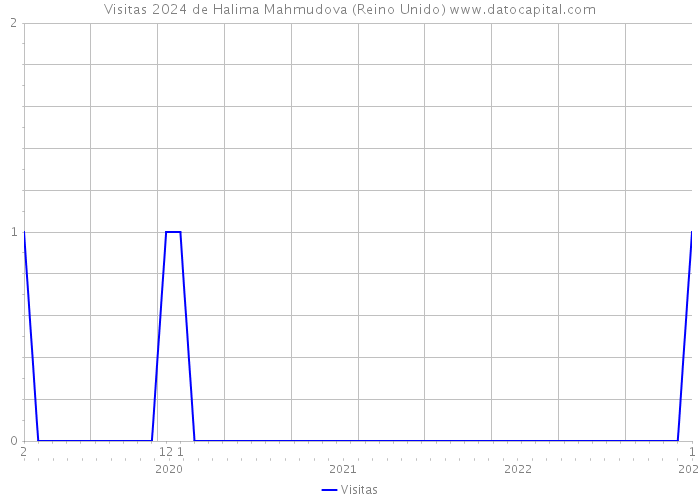 Visitas 2024 de Halima Mahmudova (Reino Unido) 