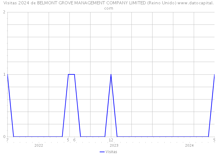 Visitas 2024 de BELMONT GROVE MANAGEMENT COMPANY LIMITED (Reino Unido) 