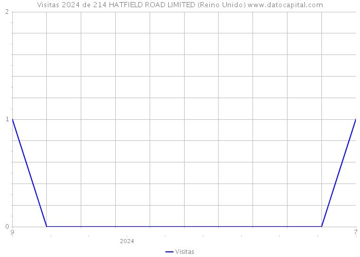 Visitas 2024 de 214 HATFIELD ROAD LIMITED (Reino Unido) 